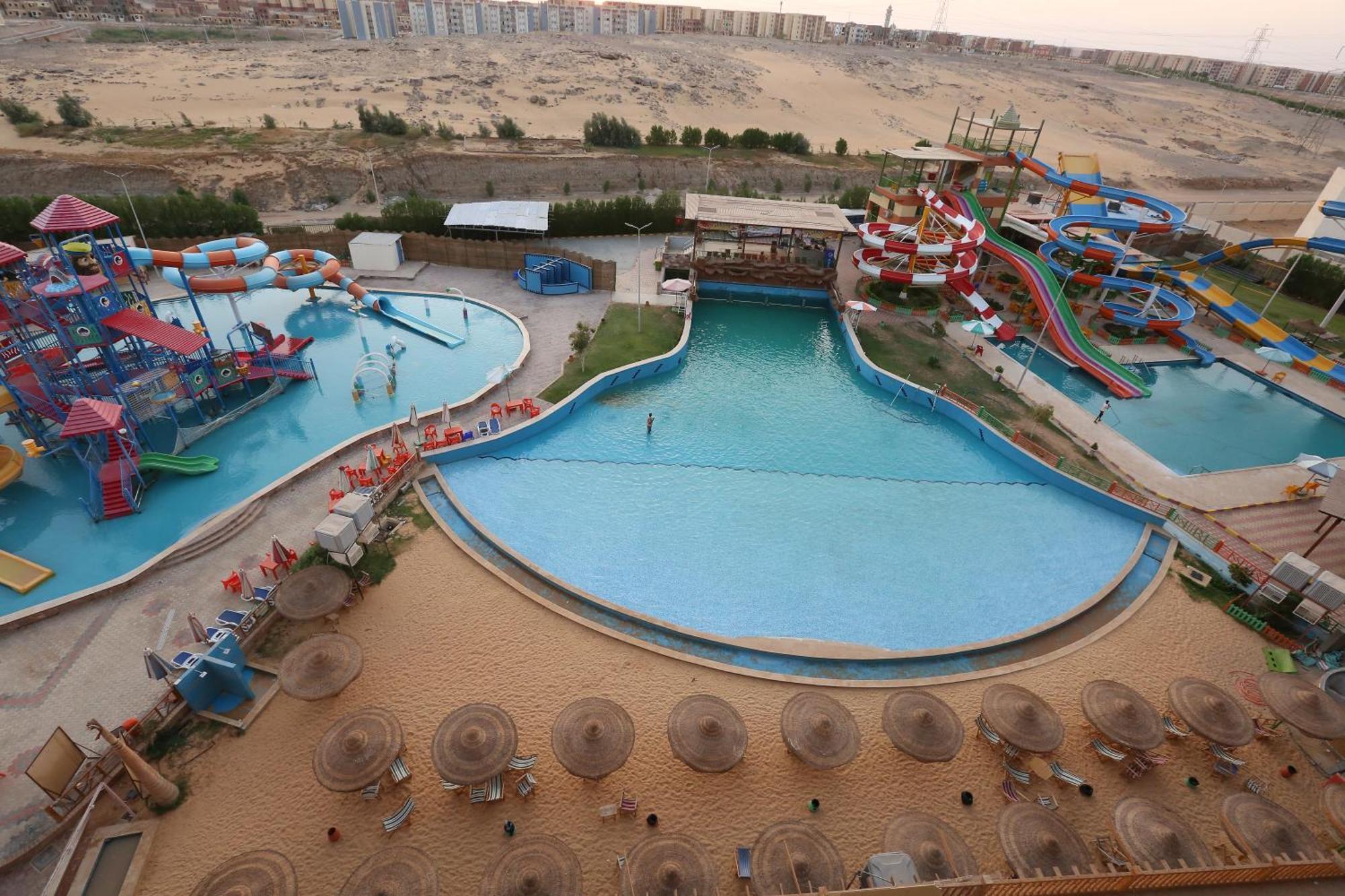 Marina Aqua Park Hotel Assuan Esterno foto